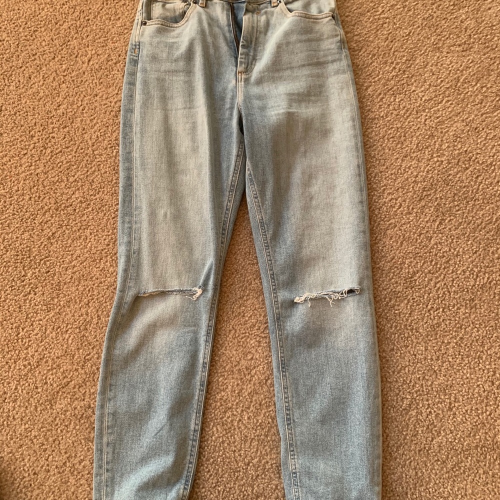 ASOS design ripped knee jeans